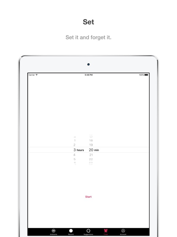 Suggst - Learn, Meditate with Self Suggestions iPad screenshot