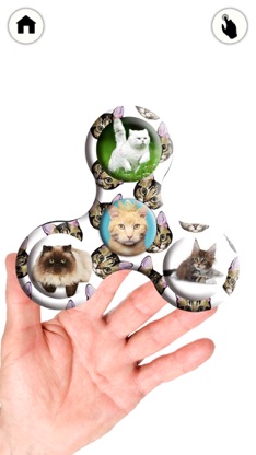 Fidget hand spinner simulator –  3d wheel toy game screenshot 4