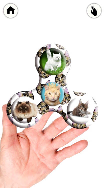 Fidget hand spinner simulator –  3d wheel toy game screenshot-3