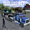 Police Car Transporter 3D