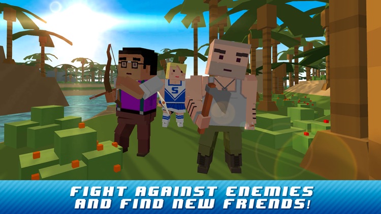 Pixel Island Survival Simulator 3D Online screenshot-4