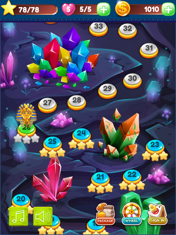 Screenshot #5 pour Treasure - Gems Blast