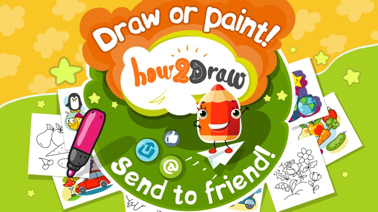 how2Draw - drawing, coloring for kids & toddlers by iRevolution Ltd.