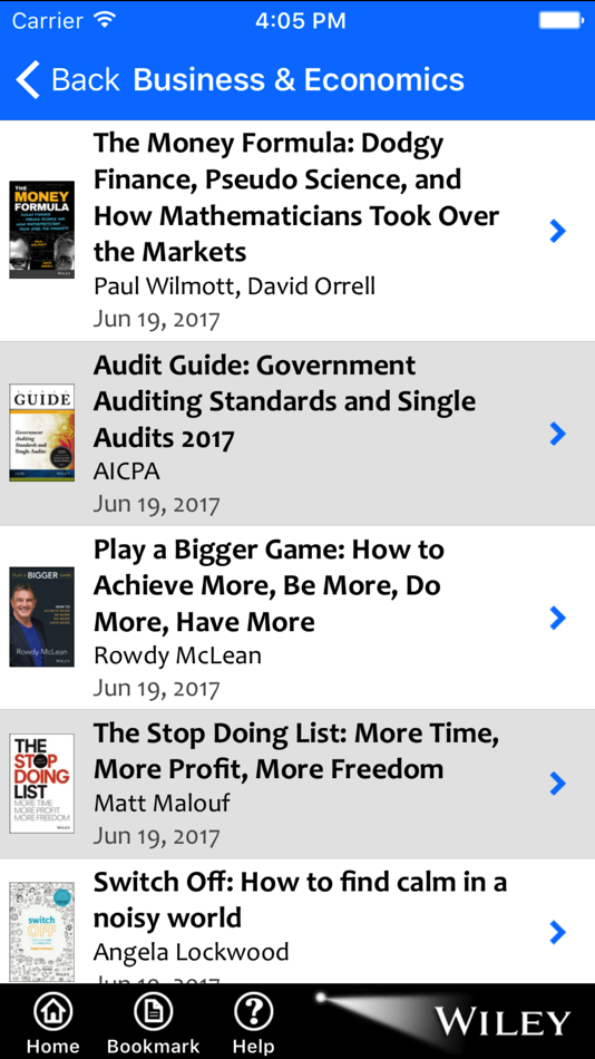#3. Business & Management Spotlight (iOS) 由: Wiley