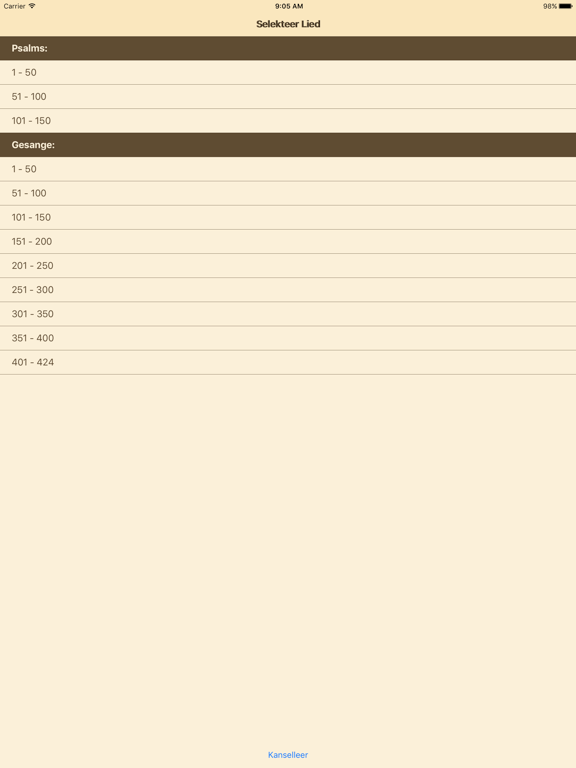 Screenshot #5 pour APK Sangbundel