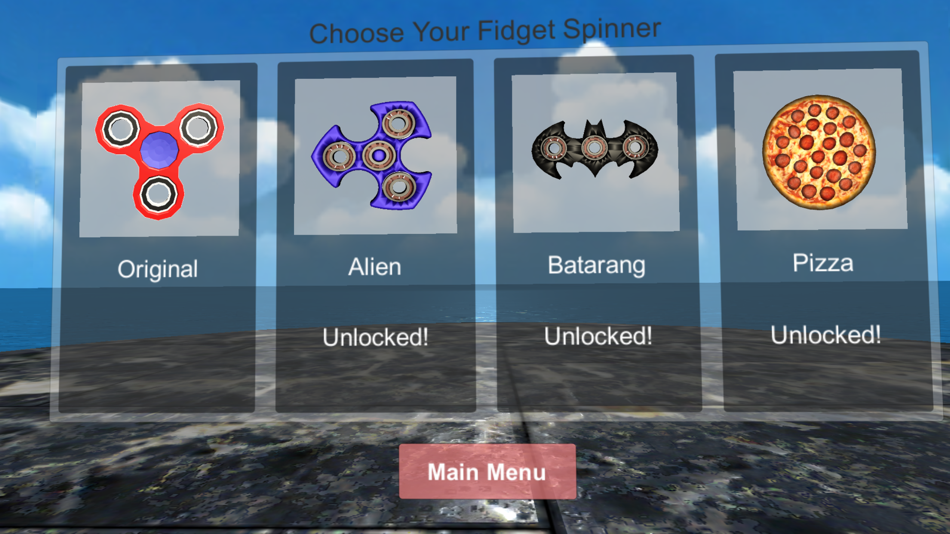 #5. Fidget Spinner Smash Arcade 3D (iOS) 由: Andrew Nakas