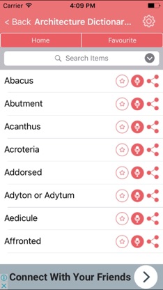 Architecture Dictionary -Terms Definitions screenshot 1
