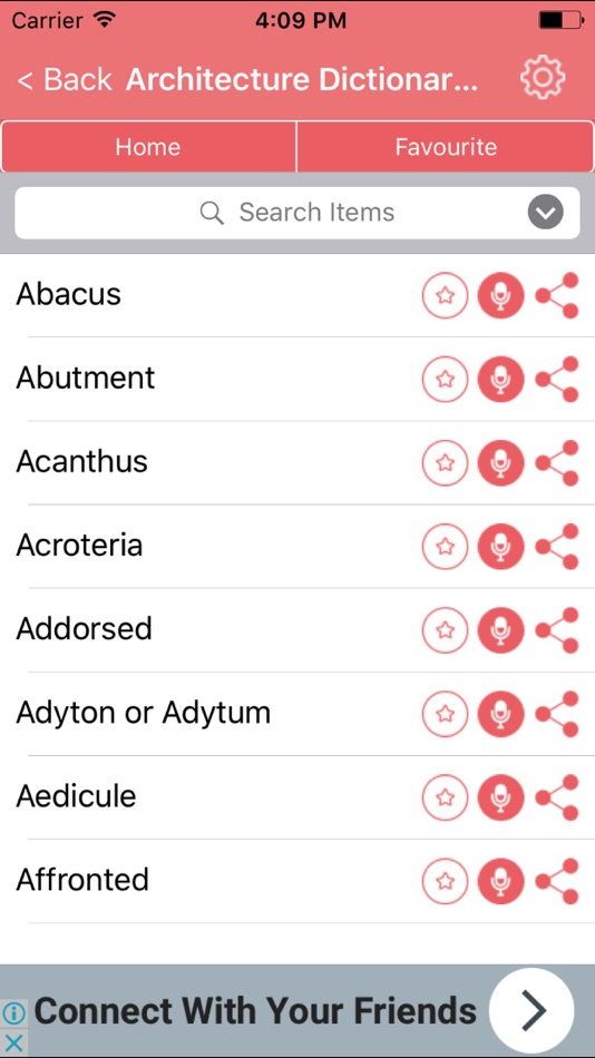 Architecture Dictionary -Terms Definitions - 1.0 - (iOS)