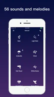 natural - sleep sounds iphone capturas de pantalla 1