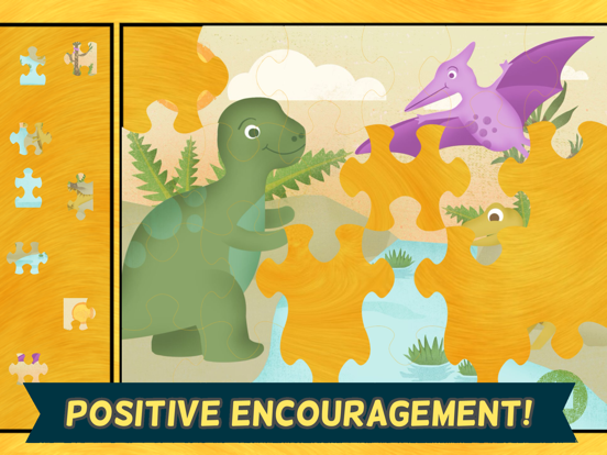 Dinosaur Games for Kids: Puzzles iPad screenshot 4 - Games app