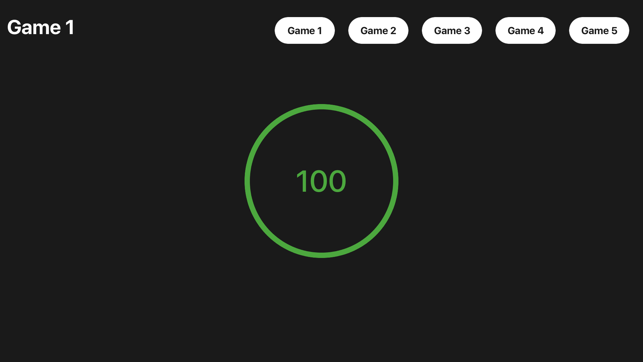 Reaction Timer Game Screenshot