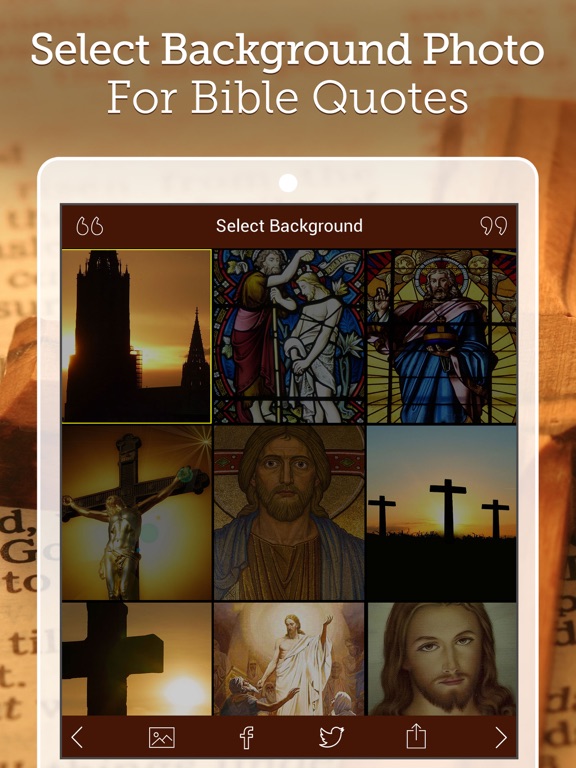 Bible Quote - Bible Quotes & Sayings iPad screenshot