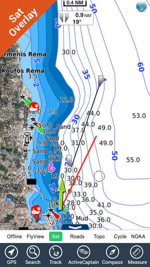 Marine: Aegean Sea (North) HD - GPS Map 