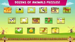 Game screenshot Farm Animals Parts Puzzle for kids apk