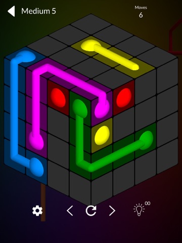 Screenshot #4 pour Cube Connect: Jeu de puzzle 3D