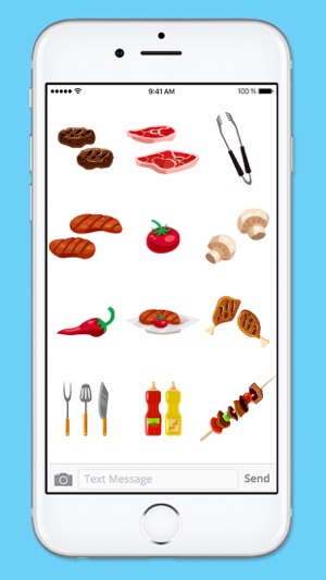 Let’s BBQ Barbeque Grilling Sticker Pack(圖4)-速報App