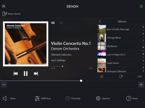 Screenshot #4 pour Denon Hi-Fi Remote