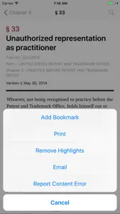 Manual of Patent Examining Proc. (LawStack MPEP) screenshot #3 for iPhone