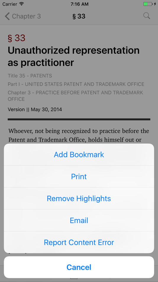 #3. Manual of Patent Examining Proc. (LawStack MPEP) (iOS) 由: Tekk Innovations LLC