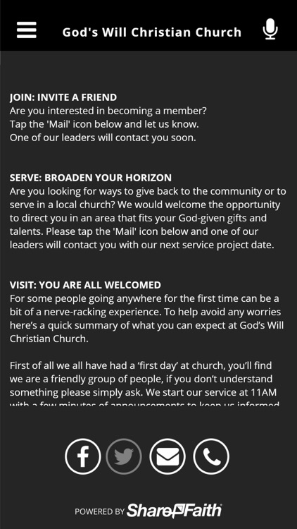 God's Will Christian Church screenshot-3