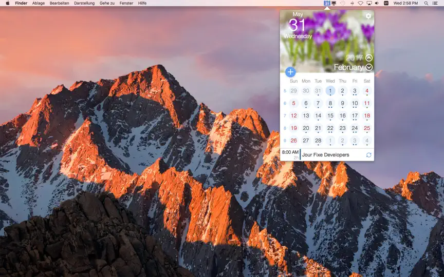 Capture d'écran de MiCal - The Missing Calendar sur iPhone 2