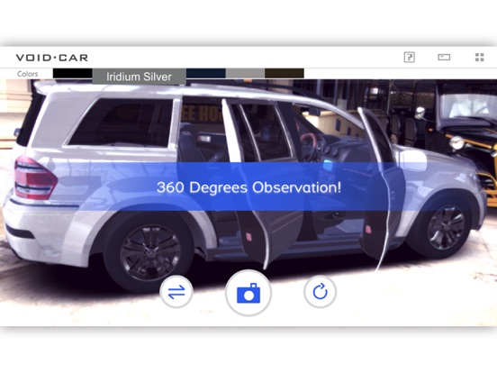 VOID CAR-AR Car Presentation iPad screenshot 2 - Entertainment app