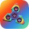 A virtual version of the popular Fidget Spinner, a school and office toy that helps focus attention and relieve stress