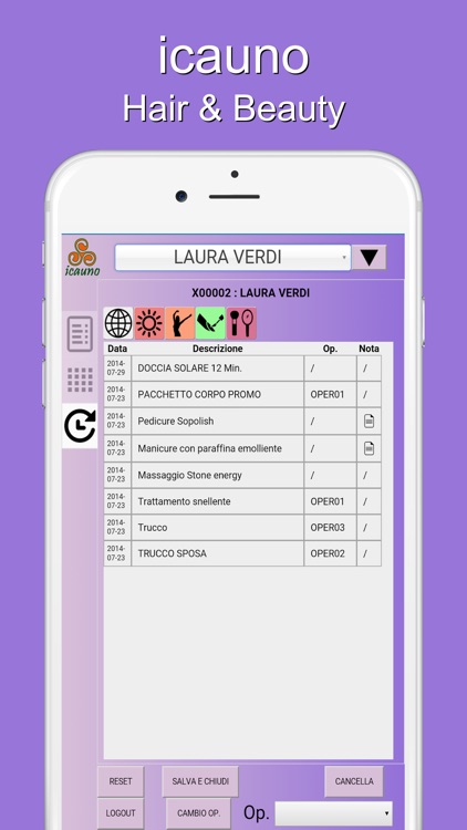 icauno hair & beauty app