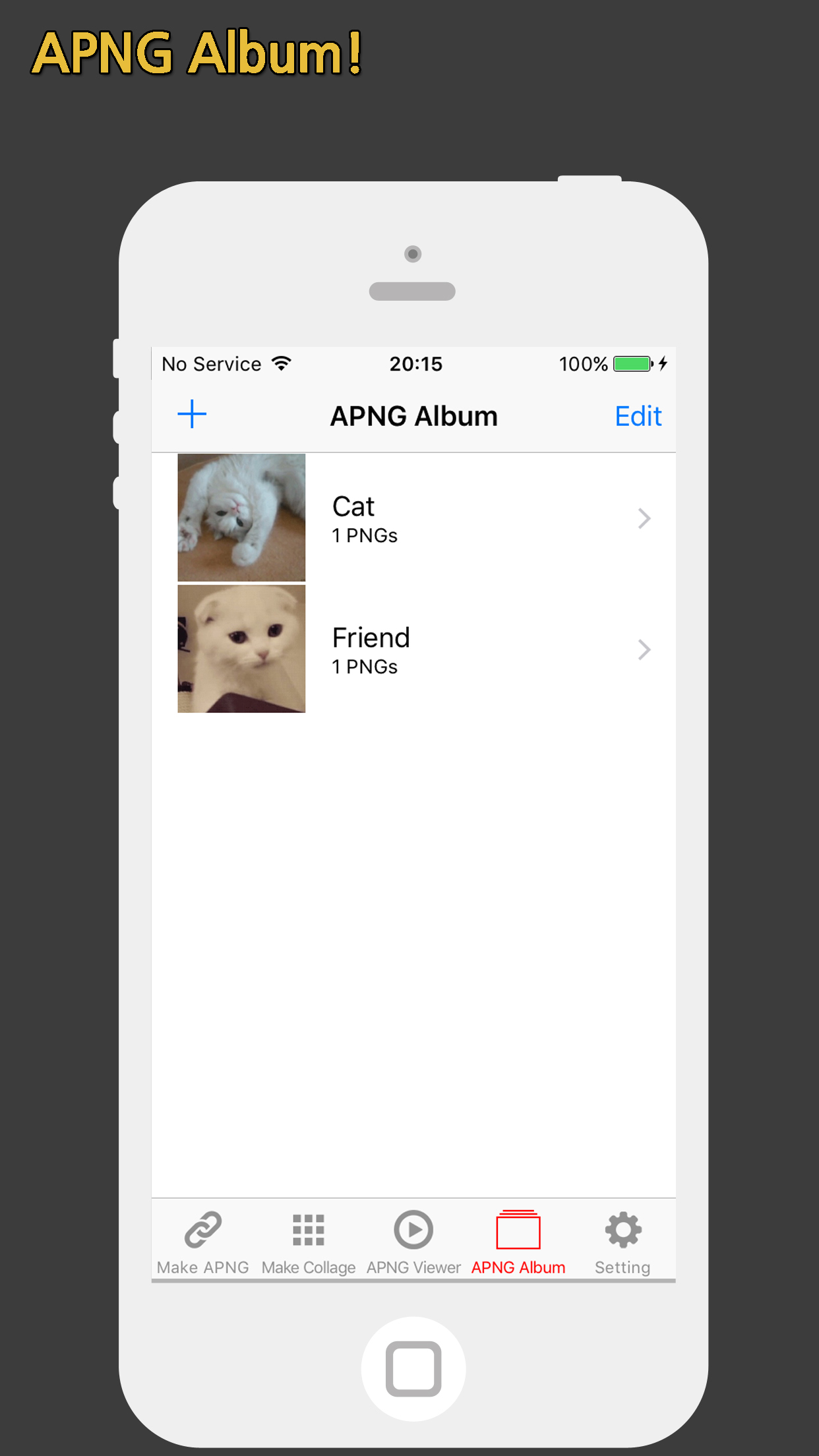 APNG Toaster - Photos, Burst, Video to APNG Maker