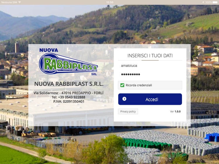 Nuova Rabbiplast App Vendite