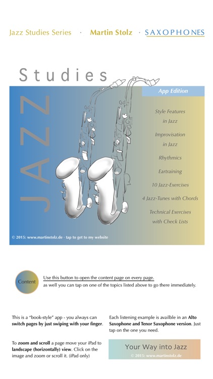 Jazz Studies Saxophones English Version screenshot-0