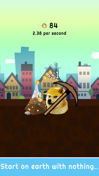 Screenshot #1 pour Doge Miner - Doge Coin Clicker
