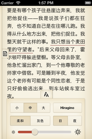YiBook pro - epub txt  reader screenshot 3