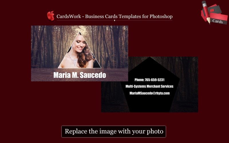 CardsWork - Business Cards Templates for Photoshop thumbnail 1
