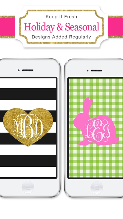 Monogram Lite - Wallpaper & Backgrounds Maker It