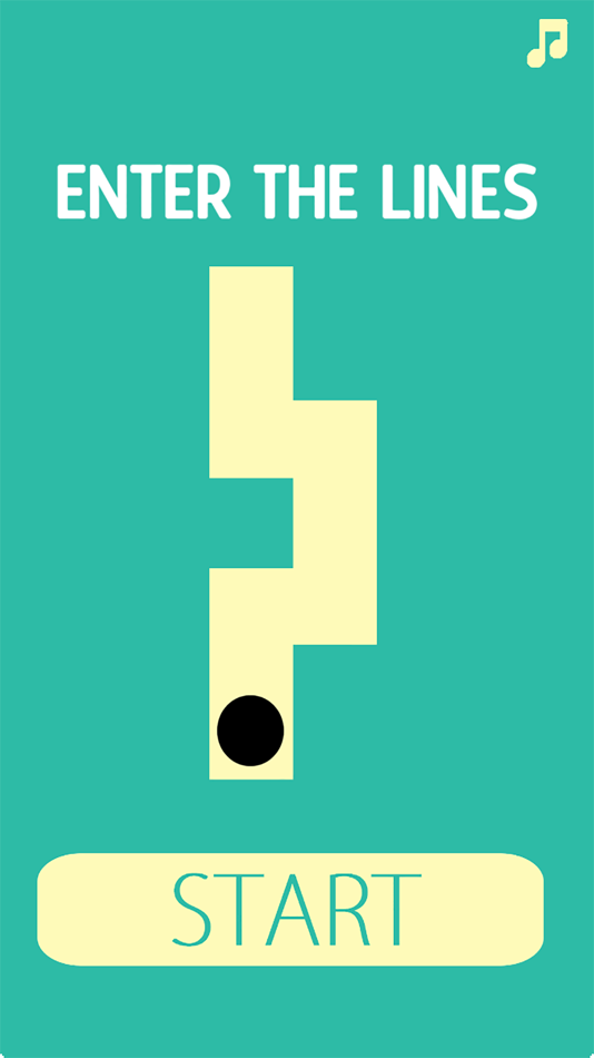 #1. Enter The Lines (iOS) 由: Jerry Cole