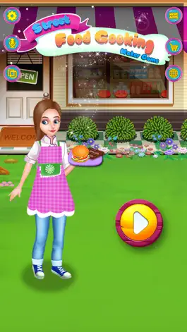 Game screenshot Street Food Cooking Maker Game apk
