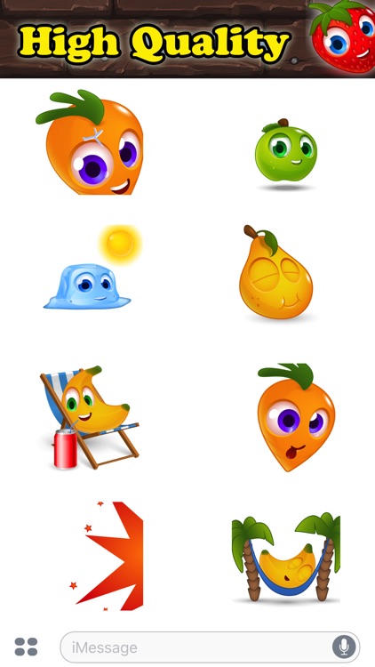 BANANAS: Animated Funny Cute Fruit Stickers