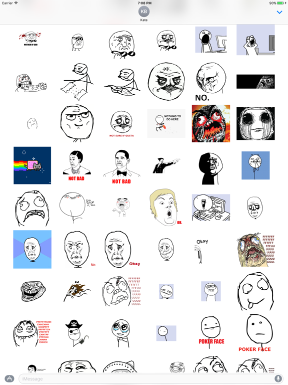 Meme Faces - Stickers for iMessageのおすすめ画像4