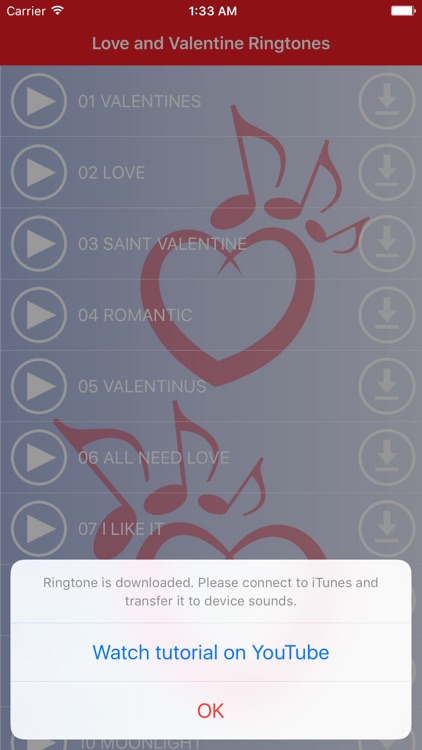 Love & Valentine Ringtones - Best Romantic Sounds screenshot-3
