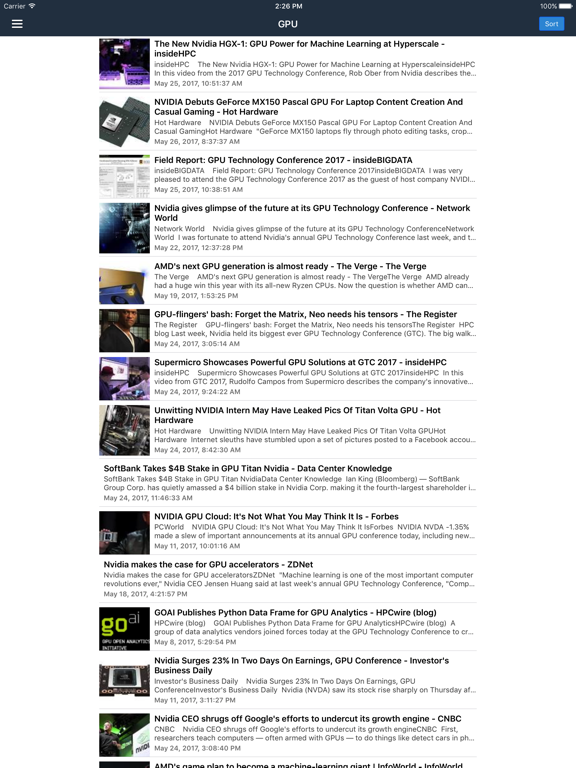 Screenshot #5 pour CPU GPU & Semiconductor News