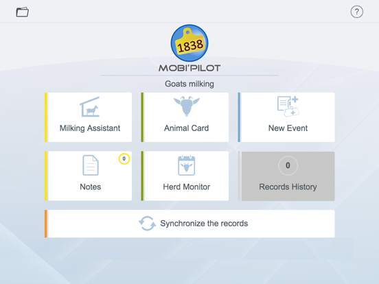 Mobi'pilot app screenshot