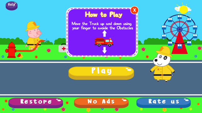 Baby Animal : Play with Fireman & Rescue firetruck(圖2)-速報App