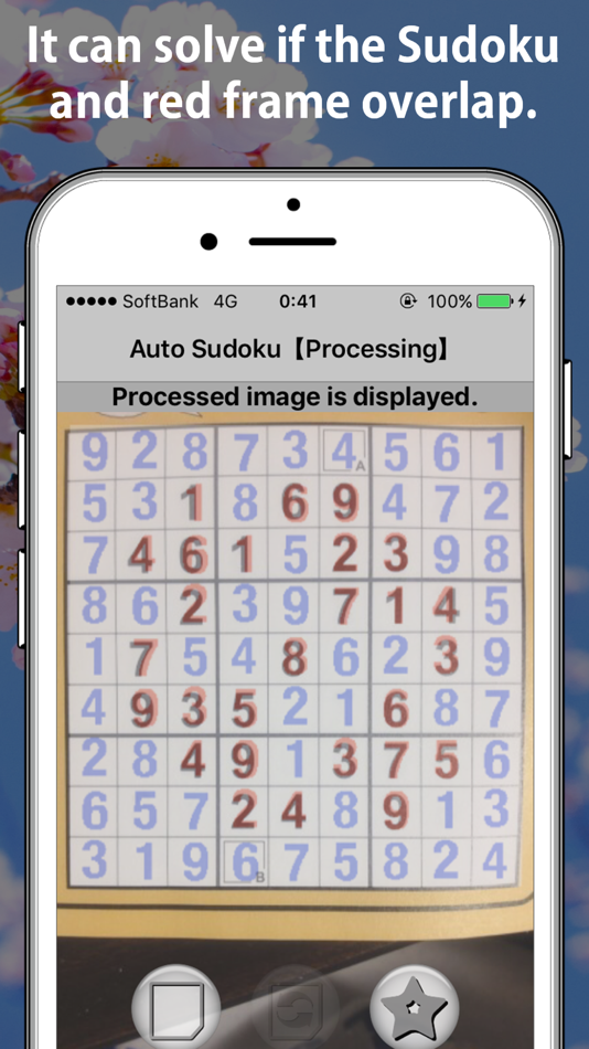 #4. Automatically answers Sudoku(lite) from the image. (iOS) โดย: Daisuke Isayama