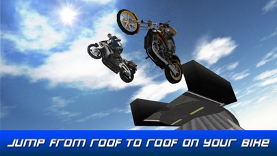 屋上バイクスタントライド3Dのおすすめ画像2