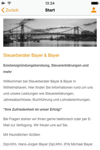 Steuerberater Bayer & Bayer screenshot 2