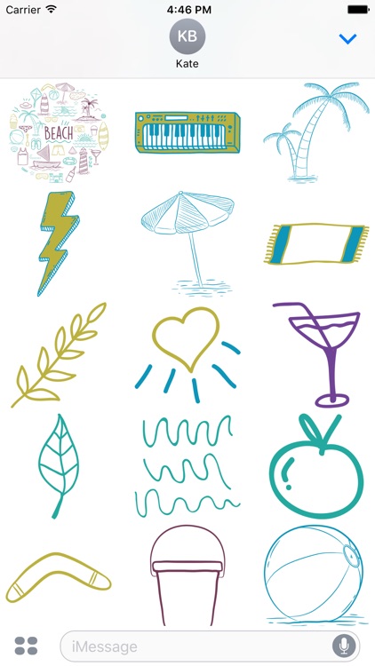 Summer Fun Doodles screenshot-3