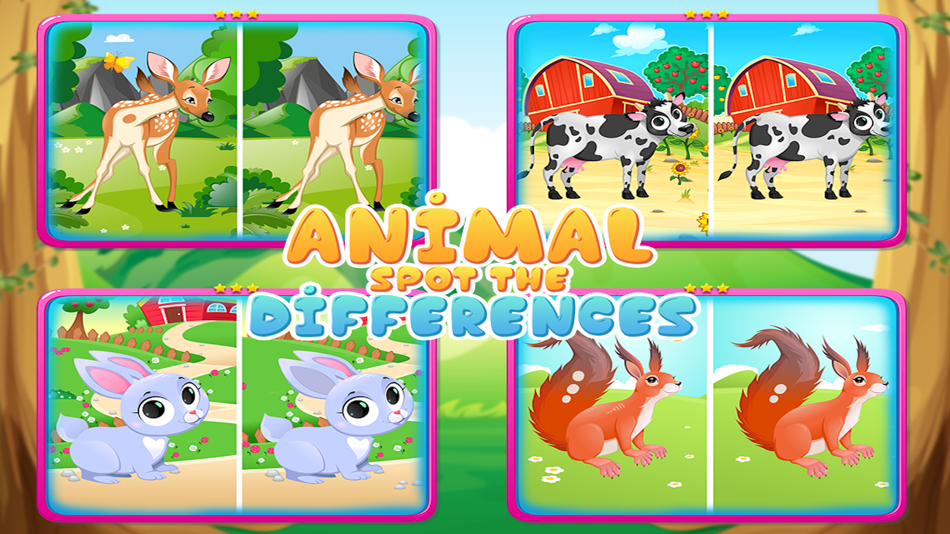 #5. Spot The Differences : Animal (iOS) De: Ajay Pandya