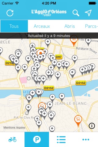 L'AgglO d'Orléans à Vélo screenshot 2