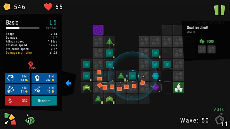 #1. Infinitode (iOS) 由: Vadym Sakhno